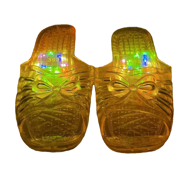 June 1st gift best friend classmate funny ex-sister slippers glowing princess crystal shoes birthday gift ins