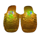 June 1st gift best friend classmate funny ex-sister slippers glowing princess crystal shoes birthday gift ins