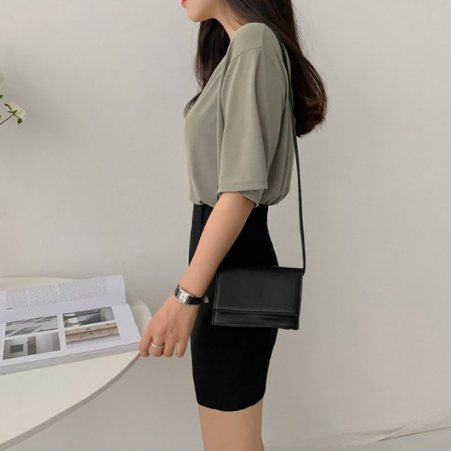 Black high waist skirt for women summer 2024 new ol professional style elastic hip skirt tight sexy one step short skirt
