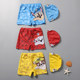 Children's swimming trunks boy Tong Pingjiao swimsuit with hat Baby swimsuit swimsuit swimwear small middle children hot spring swimsuit

