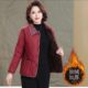 velvet cotton coat with autumn and winter short new fashionable and fashionable mother's clothing casual and versatile age-reducing warm cotton coat