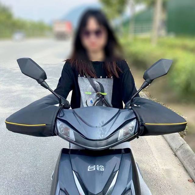 Winter charging and heating handlebar electric battery car electric heating handlebar cover electric heating windproof gloves 12v48v60v72v