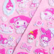 Kulomi Melody three-dimensional foam stickers children cartoon bubble stickers girls kindergarten baby reward stickers