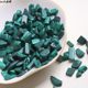 Natural malachite crushing stone crystal energy stone purification and demagnetic original ore manufacture crystal crystal porcelain painting handmade ornaments
