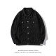 Wukong has a trendy brand retro old washing denim jacket men and women ins street loose couple versatile jacket