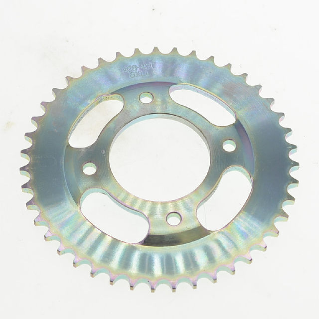 Applicable to Haojue EH150 National Four Electric Spray Motorcycle Jersey HJ150-25/25A chain chain chain size gear
