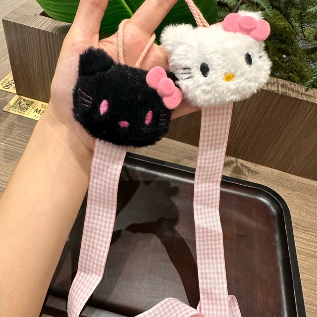 New cute cat hair clip storage with accessories decorative pendant cute and sweet girly heart decoration room wall hanging