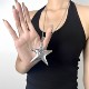 Starfish long necklace star long sweater chain five-pointed star sweater clothes pendant women's light luxury accessories decorative jewelry