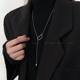 Long necklace for women 2025 new high-end light luxury niche jewelry decorative sweater chain autumn and winter clothes accessories