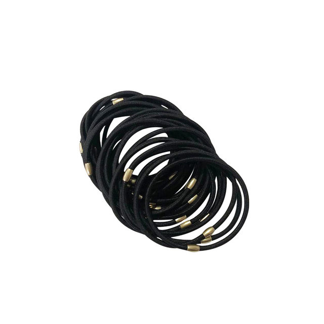 Pack of 30 pieces ~ I heard that you really like the durable and highly elastic rubber band hair accessories, hair ties and black headbands