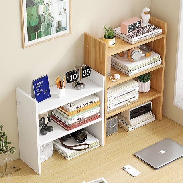 Workstation side storage rack indoor corner children's storage bookcase removable book storage rack layered space saving