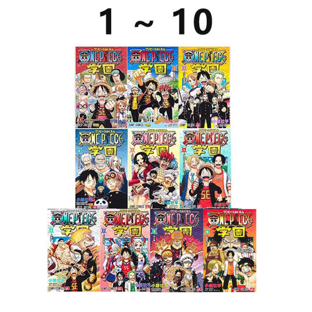 One Piece Academy ONE PIECE 1-10 Comics ONE PIECE Academy