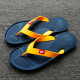 RUBBERSOUL latex soft-soled flip-flops imported from Thailand for men's casual outer wear non-slip waterproof summer beach shoes