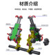 Scooter mobile phone navigation bracket charging shock absorption Suzuki uy125 Haojue AFRUHR150 Qiaoge special
