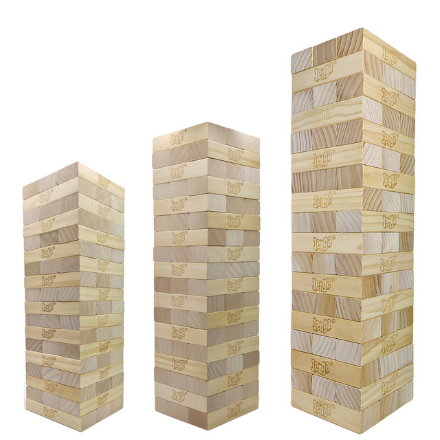 jenga super large stacking high building blocks layer by layer wooden toys for children and adults outdoor wedding