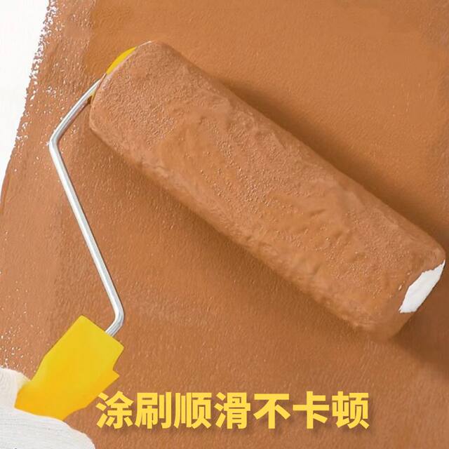 9 -inch roller brush stretch rod coating tray universal sand frame roller brush covered with wool brush paint latex paint brush
