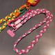 Mobile phone lanyard long cross-body can be carried on the shoulder with thick straps for children outdoor travel adjustable hanging neck chain small bee shell strong