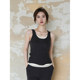 SerioLudere egg boy is very lazy, soft and versatile base vest loose wide-leg casual pants wool suit for women