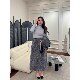 Meat rolls are slightly fat and large size women's autumn and winter style solid color slim sweater half turtle neck base fat mm fashionable top