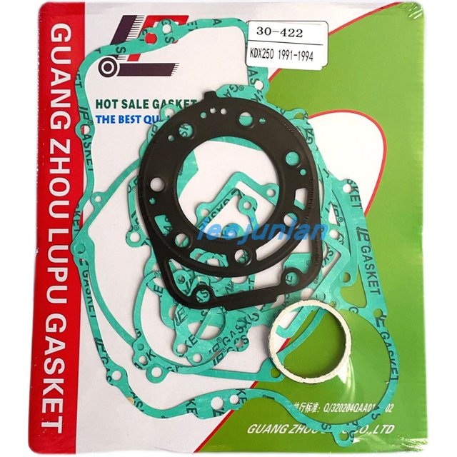 
KDX250 full vehicle pad Cylinder pad Clutch side cover pad Generator cover pad 1991-94