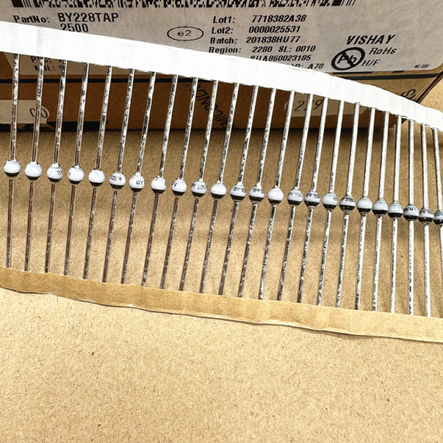 BY228TAP imported by228V Tyigan by228 pH rectifier 3A ceramic passivation round bead diode 1.5KV
