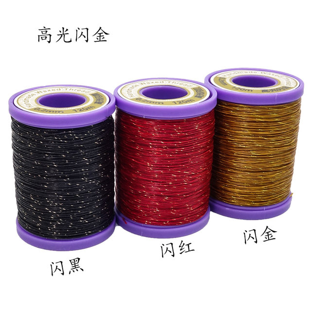 Qiaosi high-gloss Thai wax wire GT series 0.2 0.6 1mm diamond knot hand rope wire DIY braided wire anti-odor