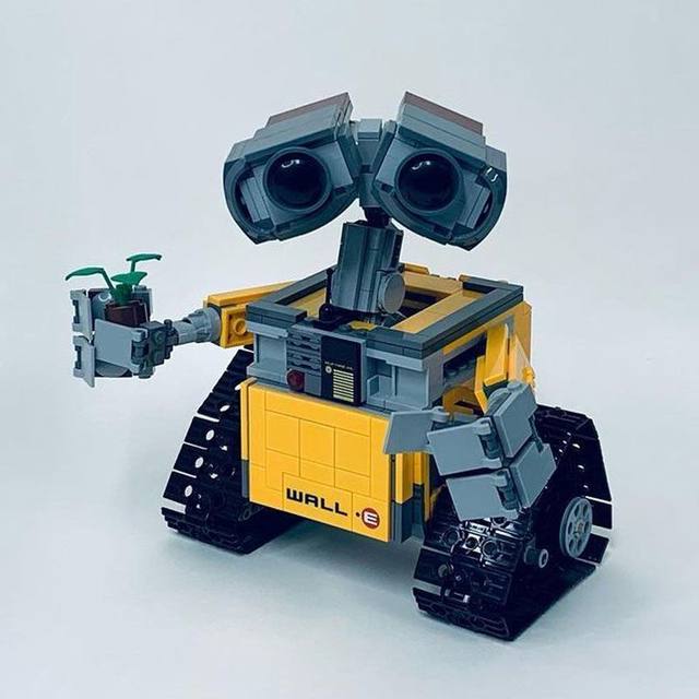 
Robot building blocks planet wars walli robot assembled children's technology puzzle boy building block model toys