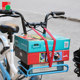 Electric car trunk bicycle straps tie rope motorcycle hook cargo fixture belt elastic luggage rope