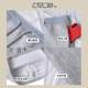 Gray sports short skirt for women in autumn and winter thickened 2024 new high-waisted A-line temperament casual drawstring hip skirt
