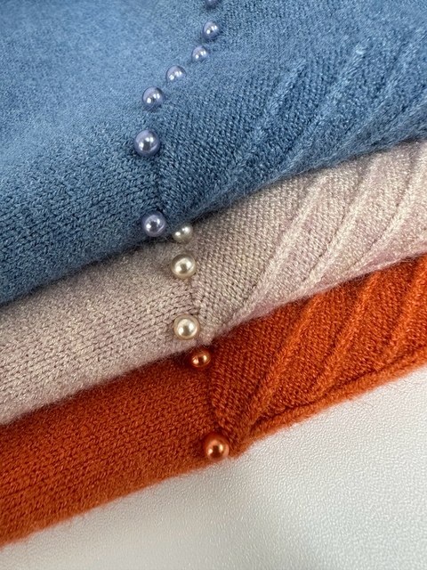 Temperament mom wear autumn and winter half turtleneck loose solid color wool sweater middle-aged and elderly long-sleeved pullover short bottoming shirt