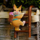 Cute little rabbit climbing ladder succulent flower pot pendant flower gardening flower insert balcony micro landscape fish tank decoration small ornaments