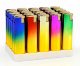 Advanced iron shell lighter custom advertising log custom restaurant club KTV direct windproof solid color durable
