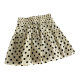 Sweet and small fresh floral ruffled skirts Summer new high -waisted versatile A -line light skirt female
