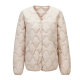 Mark Huafei light warm down jacket for women 2025 winter new casual loose versatile inner liner thin outer jacket