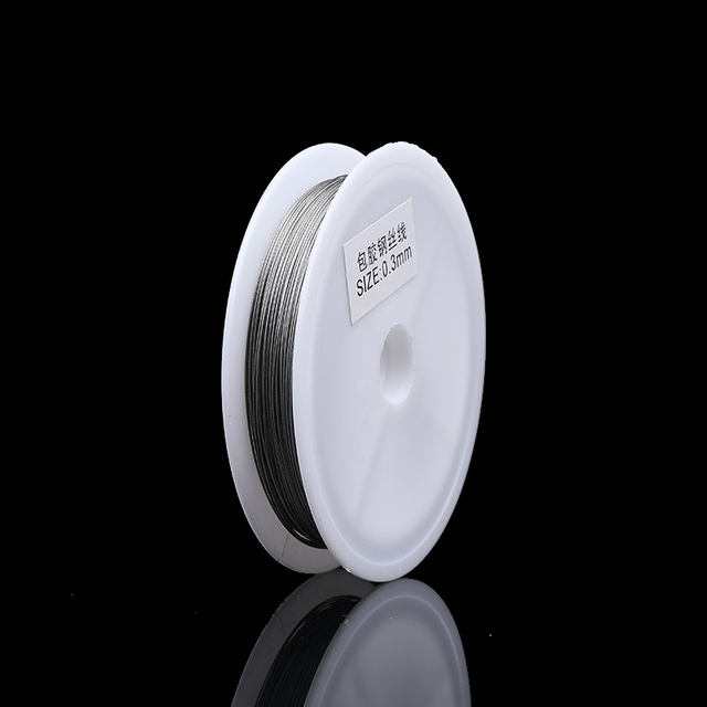 Inelastic plastic wrap soft wire wire beaded lead pin thin wire necklace wire bracelet DIY accessories material