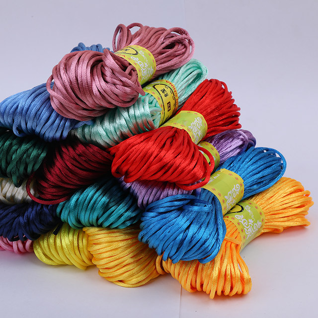 China Jiecal No. 5 Line 6 No. 6 red rope DIY handmade woven woven bracelet rope necklace line
