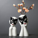 Nordic modern style ceramic vase creative art flower arrangement home living room B&B decoration furnishings