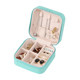 High-end jewelry box, portable necklace ring, dust-proof storage box, earrings, small exquisite jewelry box