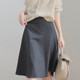 
This year's popular skirt for women's 2025 summer new slim skirt French mid-skirt high-waisted versatile suit skirt