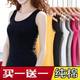Pure cotton vest suspended women's sexy fashion wearing black camonal shirt T -shirts female bottoming shirt top women's tide
