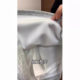 Sports and casual short skirt for women with large size fat m pear type high waist pack hip A-line gray skirt with small drawstring
