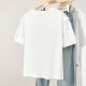 Her Chi Yuanling T -shirt 2025 Summer New Women's Sweet Hot Diamond Printing Wood Ear Loose Leisure Top
