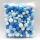Mixed color wool ball wool ball diy pom pom early education kindergarten art materials colorful cotton ball Christmas handmade accessories