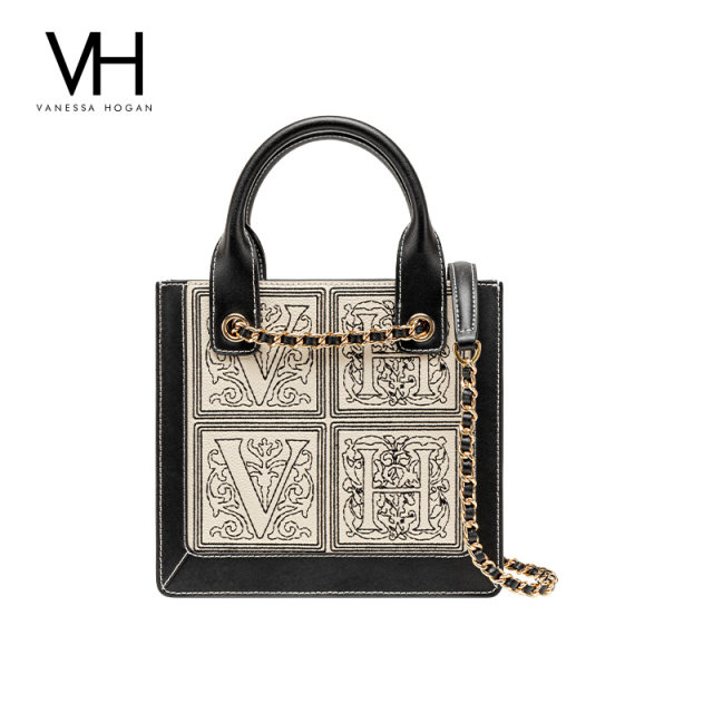 VH women's bag explosion niche brand retro decorative high -end handbag embroidery light luxury personality crossbody bag