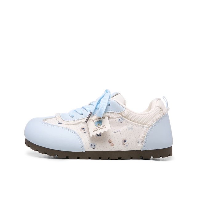 
Lulu Dan retro moral training shoes for women 2025 new popular spring and autumn thin-soled sports shoes versatile Korean sneakers