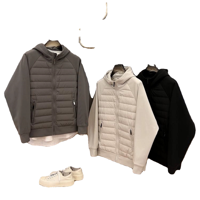 Lightweight cotton jacket for men in autumn and winter 2025 new fashion ...