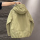 Men's workwear cotton jacket winter hooded cotton thickened warm jacket short jacket men's casual two-cotton jacket