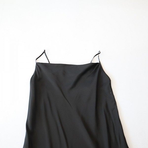 New summer women's mid-length suspender dress imitation silk loose bottoming home nightgown C4M
