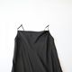 New summer women's mid-length suspender dress imitation silk loose bottoming home nightgown C4M
