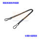 Zhu Dan buckle DIY advertising tag chain 304 stainless steel tree brand metal chain parking space chain hanging chain hook buckle
